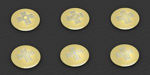 3D medallions vol 29