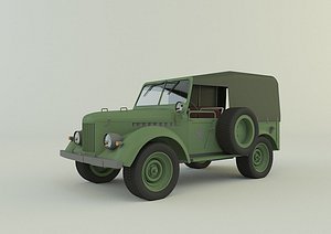 Soviet off-road vehicles GAZ-69