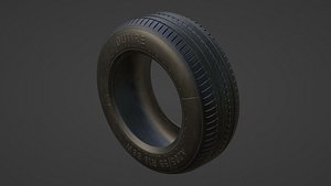 3D Basic Vehicle Tire DUTIRE A205 model