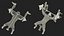 Anatomy Male Muscular System Bench Press Animated Rigged for Cinema 4D