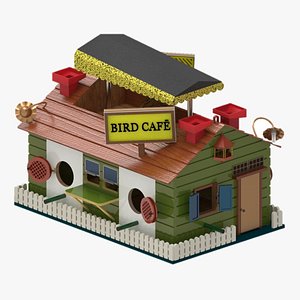 3D Bird House model