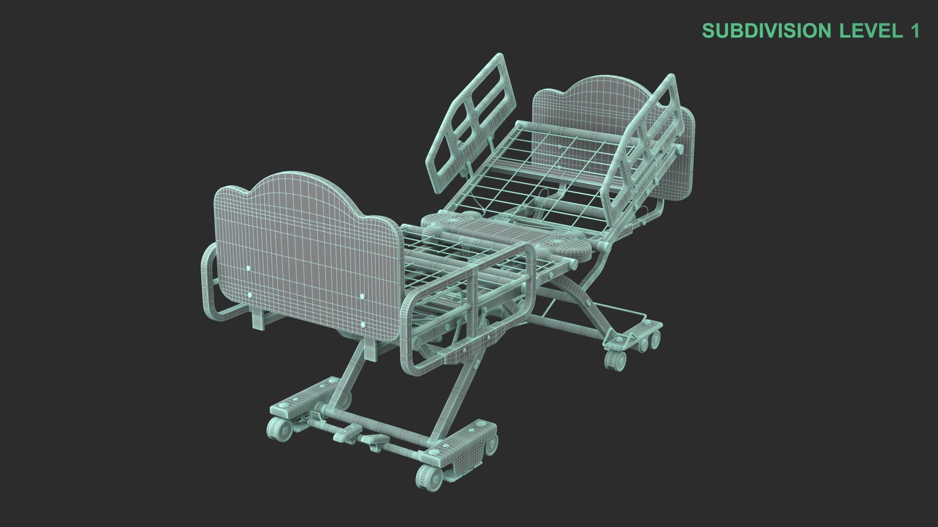 Hospital Bed 3D model https://p.turbosquid.com/ts-thumb/m1/4Fk5tV/UM/wireframe_0004/jpg/1741335000/1920x1080/fit_q87/9b6b31645e19aa6b227ed7a52ce8c61345c3c18d/wireframe_0004.jpg