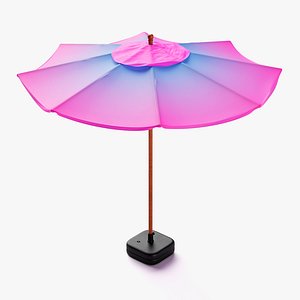 Beach Folding Umbrella PBR