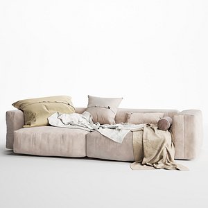 Vetsak Sofa 2 Seat 3D model
