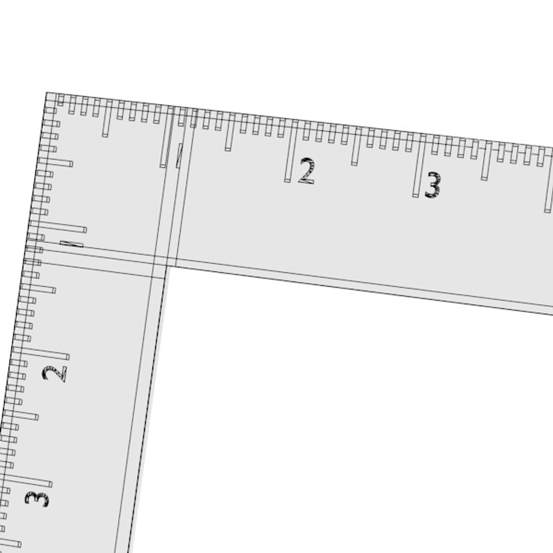 3d ruler