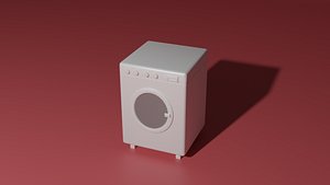 3D Washing machine model