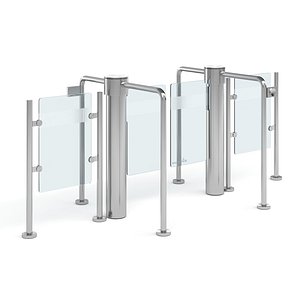 3D twinglock glass model