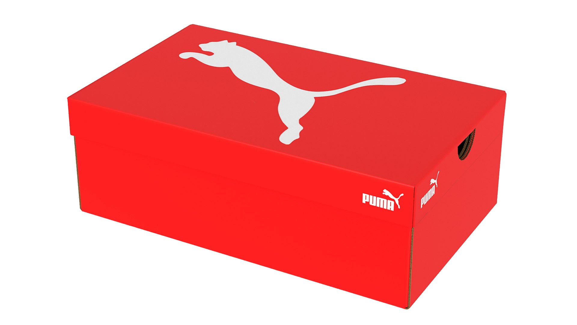 Nike Shoe Box Orange - 3D Model by murtazaboyraz