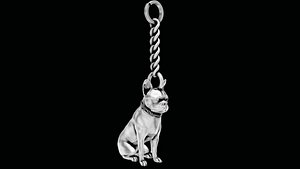 dog key holder 3D model