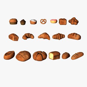 3D Bakery Assets