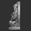 Modello 3D del bassorilievo della Sacra Famiglia