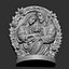 Modello 3D del bassorilievo della Sacra Famiglia