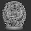 Modello 3D del bassorilievo della Sacra Famiglia