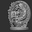 Modello 3D del bassorilievo della Sacra Famiglia