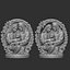 Modello 3D del bassorilievo della Sacra Famiglia