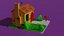 3D model of house