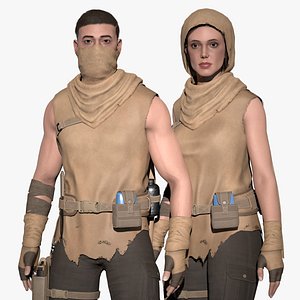 Desert Survivor Character Pack