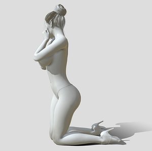 nude woman printable 3D model