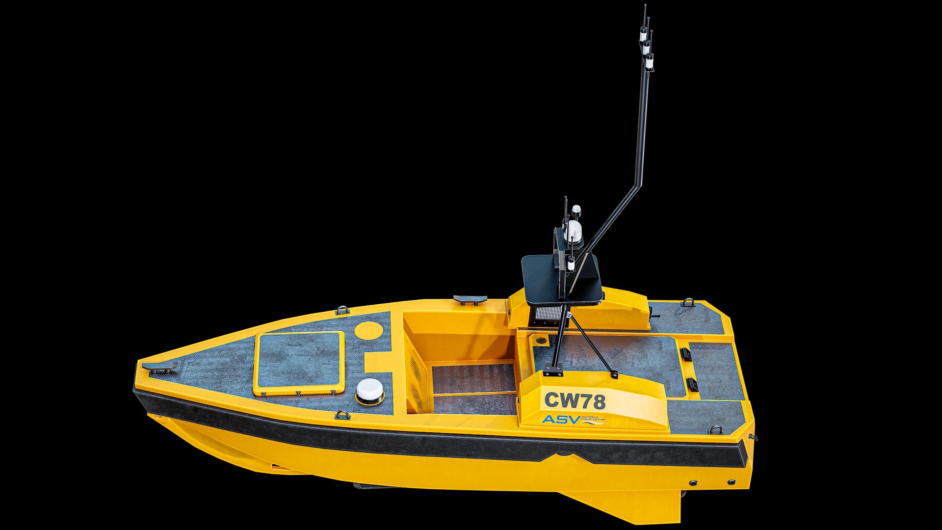 C-Worker 5 Autonomous Surface Vehicle ASV USV 3D Model - TurboSquid 2301386