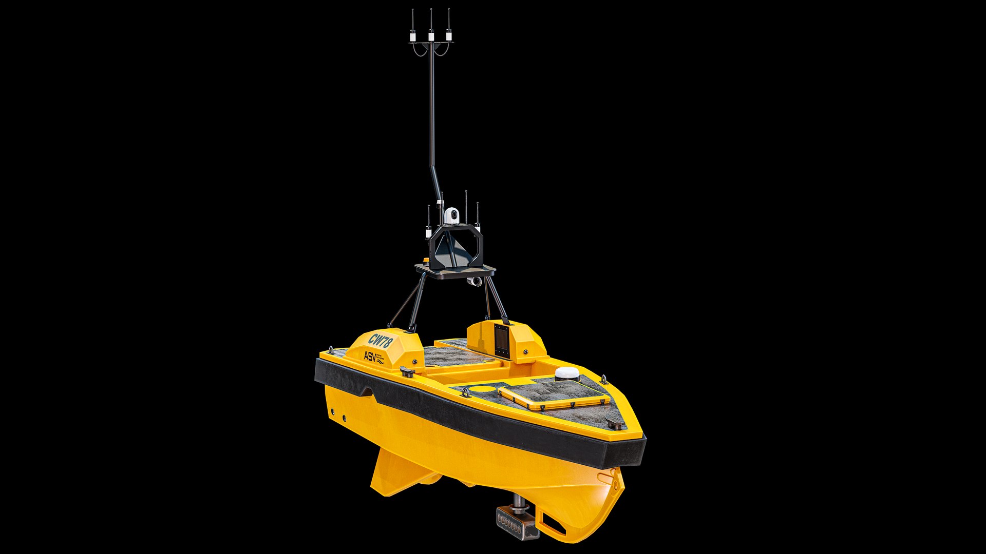 C-Worker 5 Autonomous Surface Vehicle ASV USV 3D Model - TurboSquid 2301386