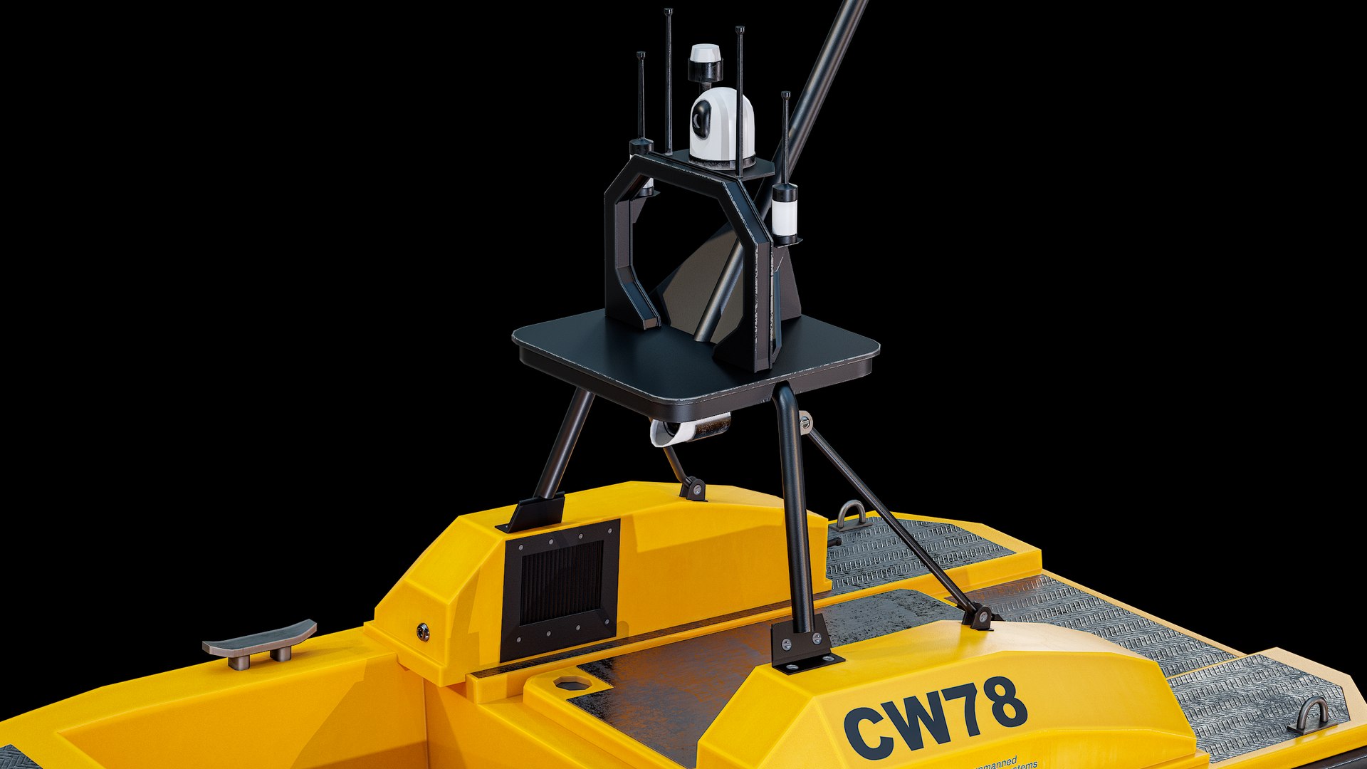 C-Worker 5 Autonomous Surface Vehicle ASV USV 3D Model - TurboSquid 2301386