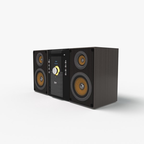 modelo 3d boombox - TurboSquid 2024845