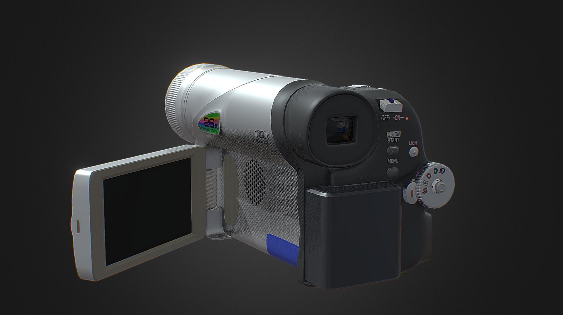 Panasonic PV-GS31 Camera 3D model https://p.turbosquid.com/ts-thumb/m1/gnfdc5/WG/turbosquid_cameraproduct1/png/1738109687/1920x1080/fit_q87/4213b3c31a14f68904a5b9ce7624bec91502e61c/turbosquid_cameraproduct1.jpg