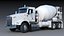 Kenworth T800 Concrete Mixer Truck 3D model