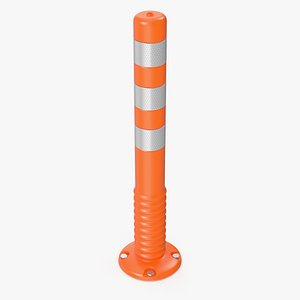 3D Flexible Traffic Post model