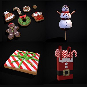 3D Christmas Prop Mix Twelve