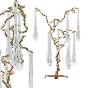 aqua table lamp luminaires 3D