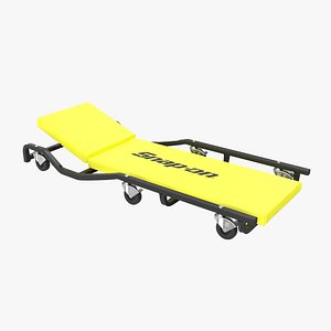 3D car creeper yellow jcw65y