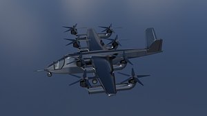 3D Vertical Aerospace Aircraft