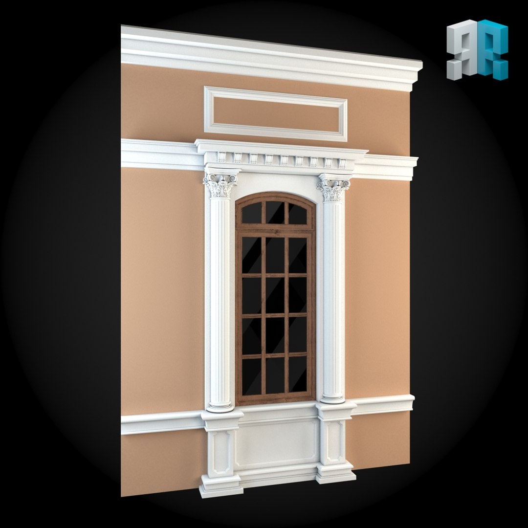 3d Model Of Architectural Modules