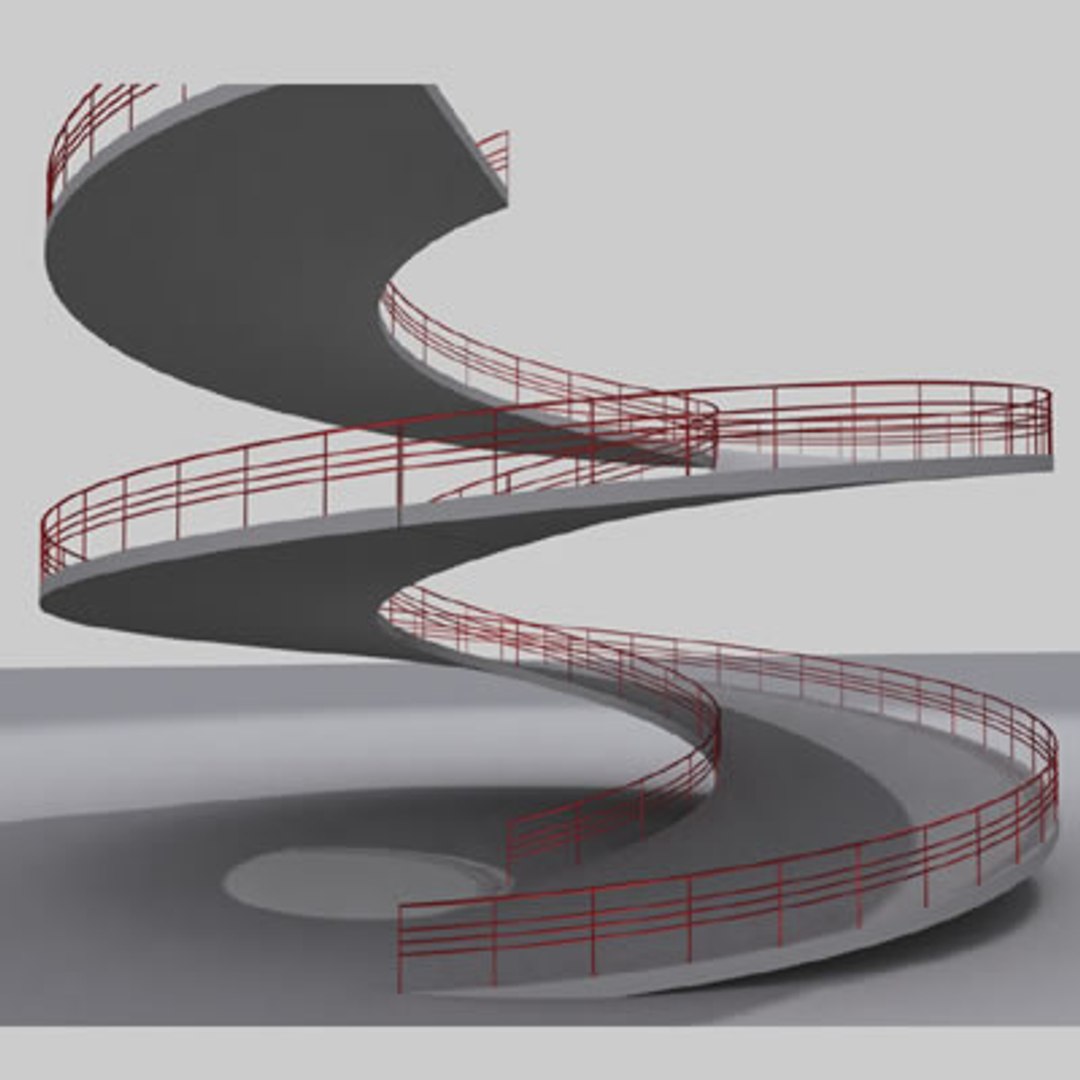 Ramp Multistory Story 3d Model