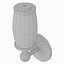 wall lamp sconce light obj