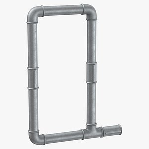 Galvanized Steel Pipe Letter Q