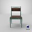Vieille chaise en bois