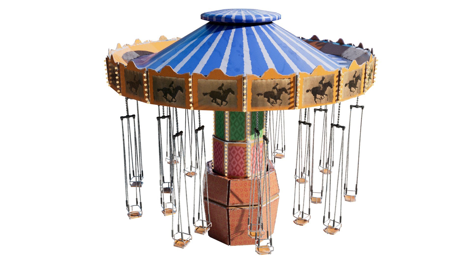 Flyingchair PBR Rig 3D Model - TurboSquid 2186046