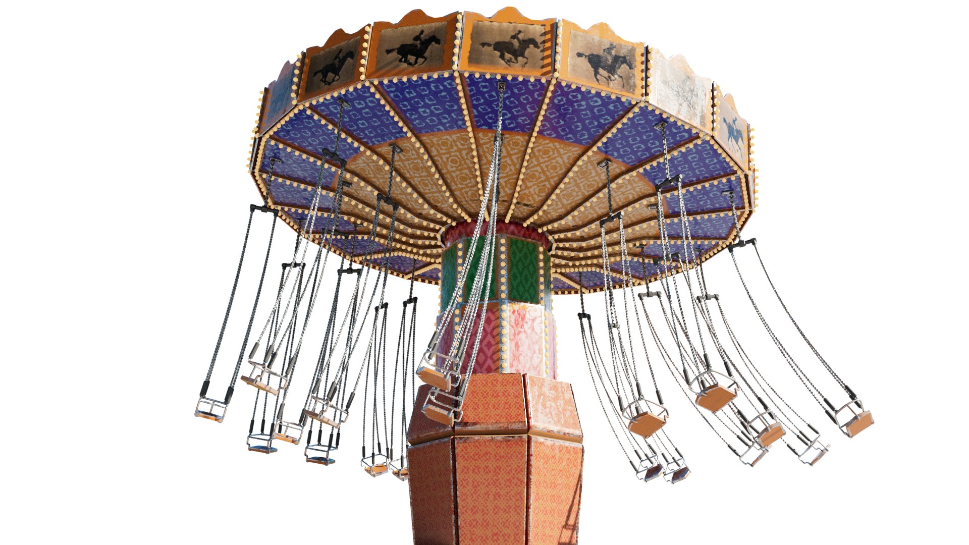 Flyingchair PBR Rig 3D Model - TurboSquid 2186046