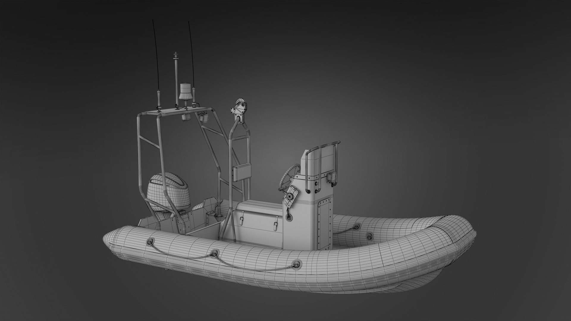 Boat 3d Model Turbosquid 1996680