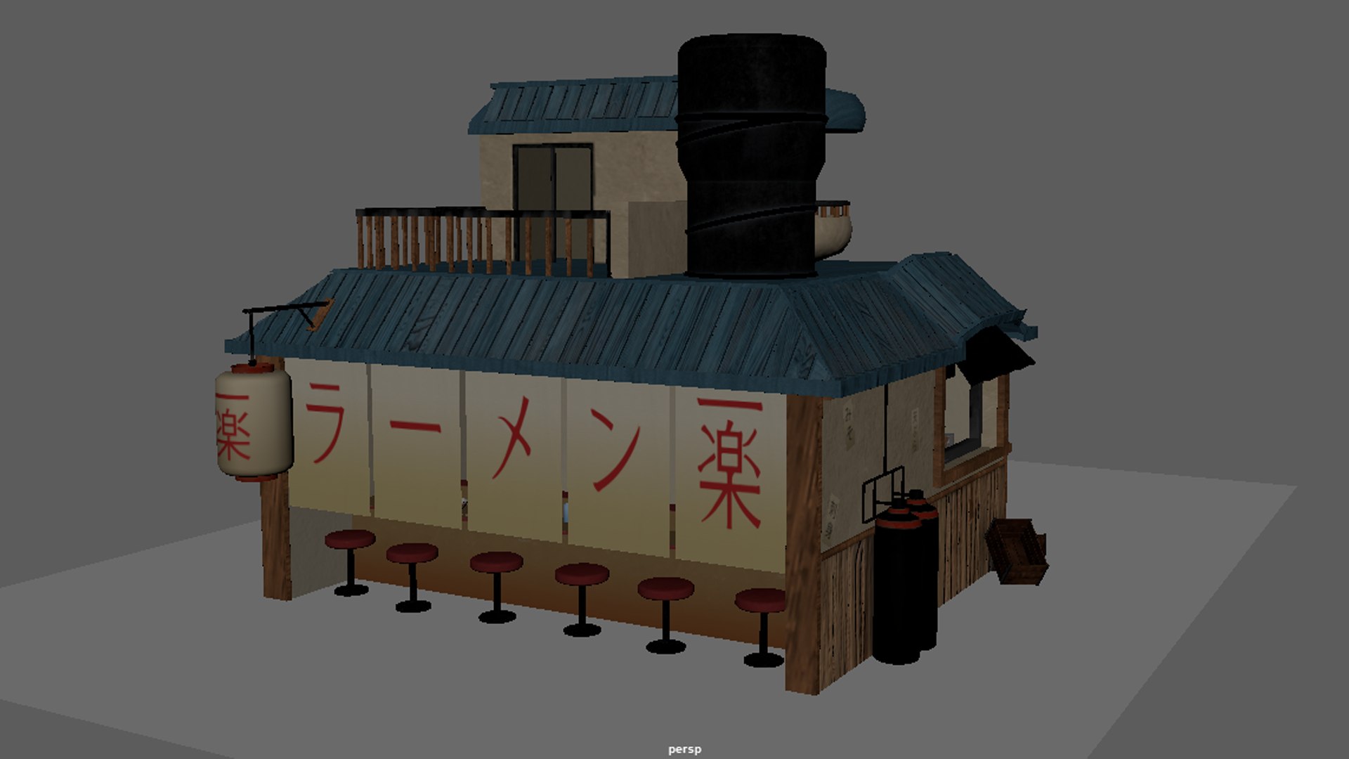 3D Ichiraku Ramen Shop - TurboSquid 1736891