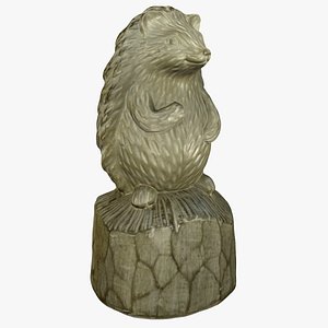 Wooden Hedgehog