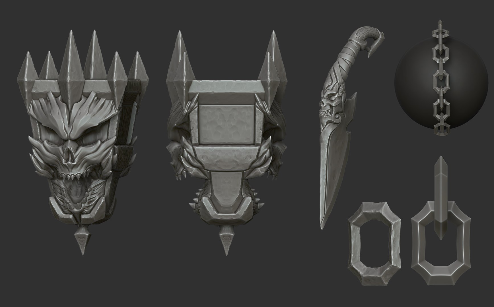 Stylized Tormentors 3D Model - TurboSquid 1347368