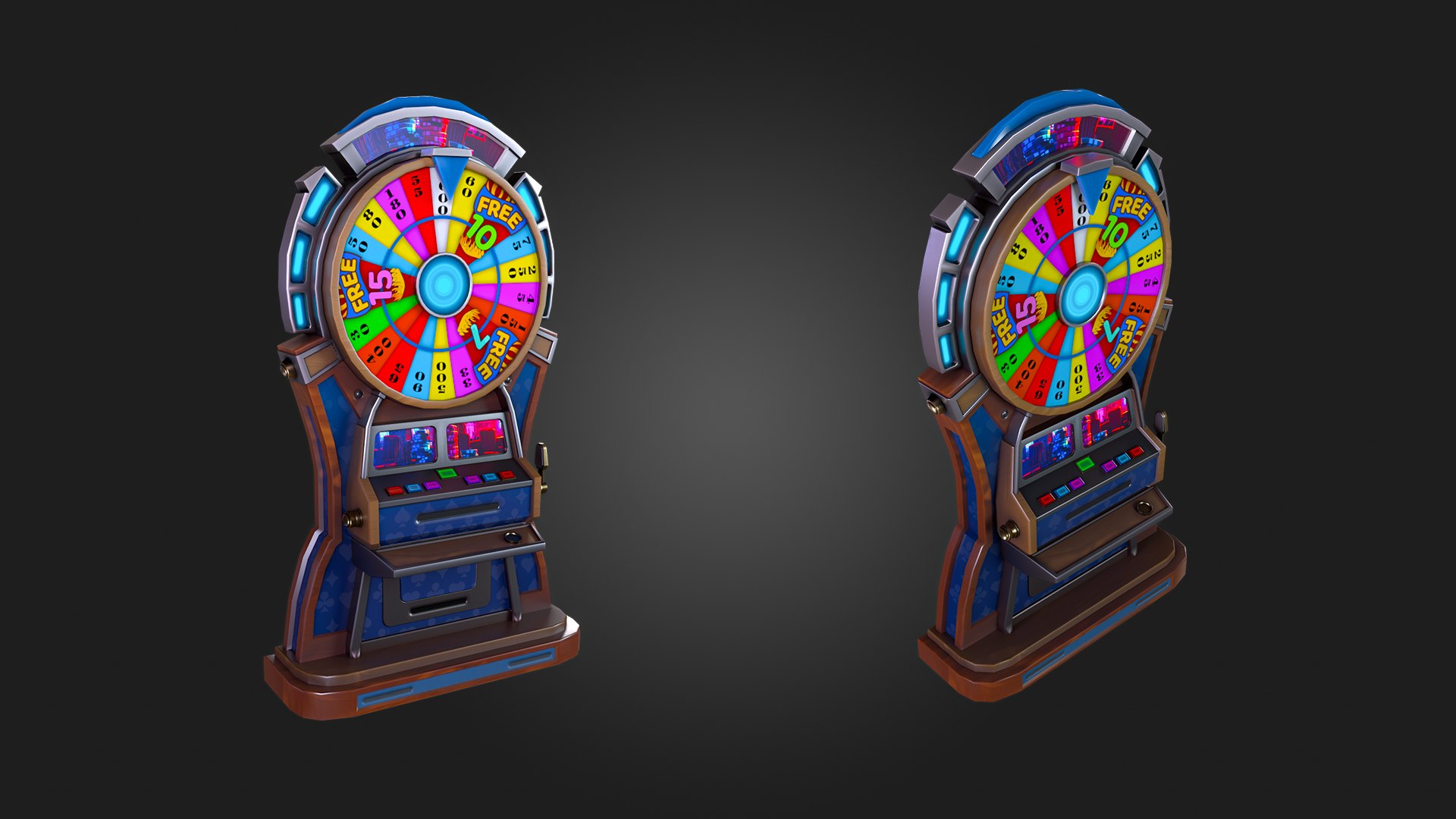 3D Lucky Spin Machine - TurboSquid 2209016