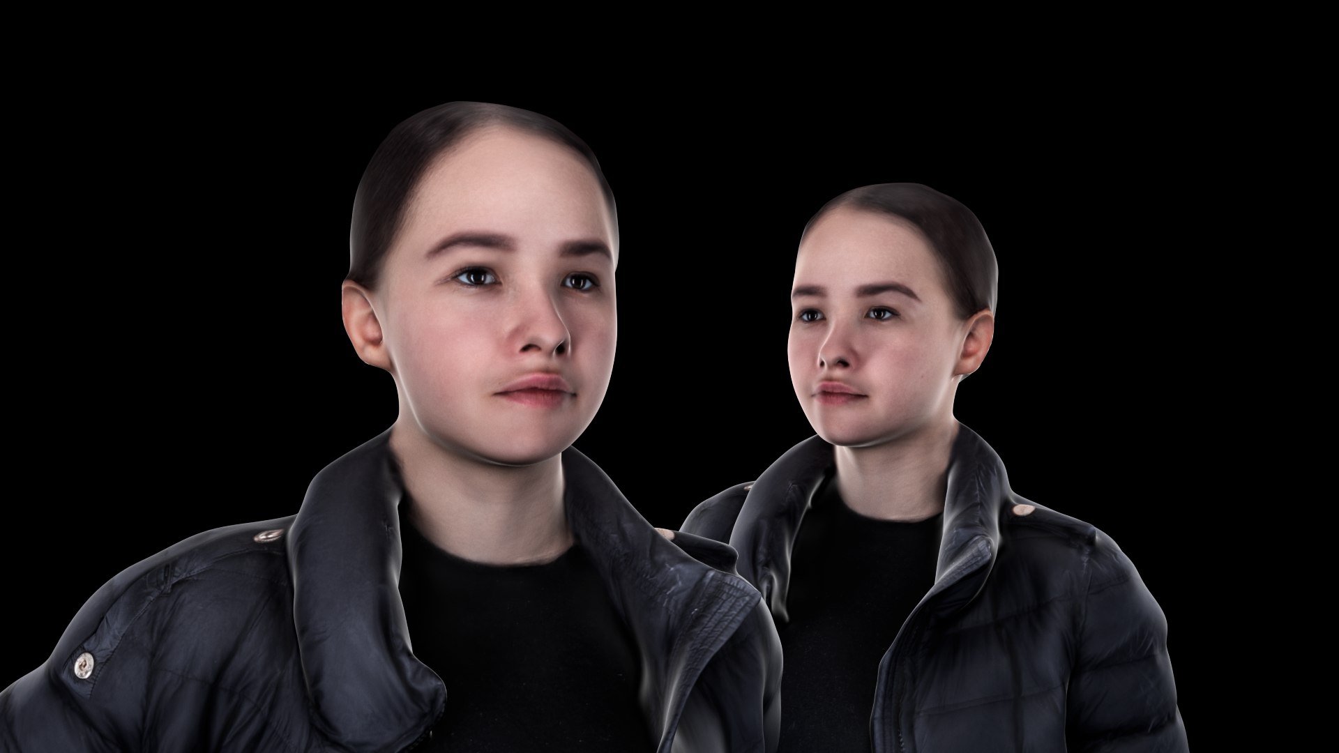 Human Young Woman Style 3D Model - TurboSquid 1471788
