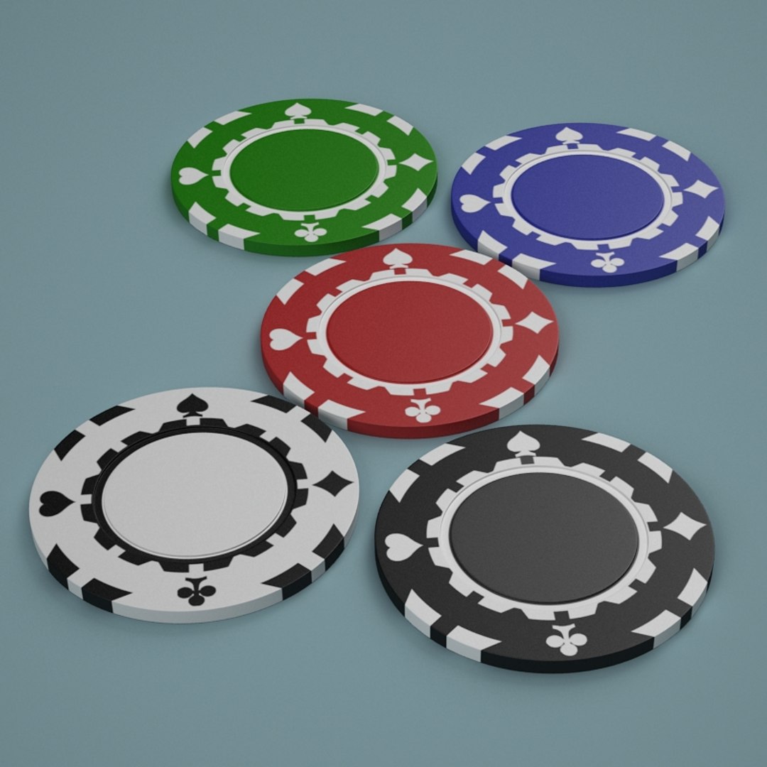 Poker Chip 3d 3ds