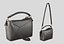 LOEWE Small Puzzle Edge bag Black