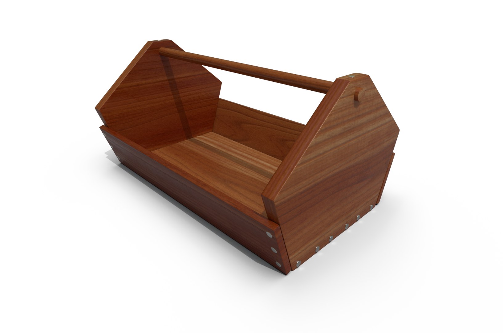 Wooden Toolbox model - TurboSquid 1729789