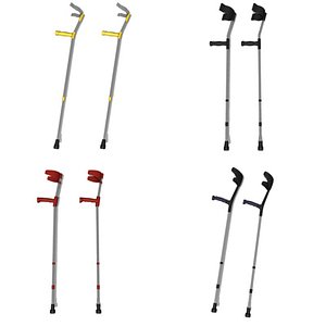 3d crutches